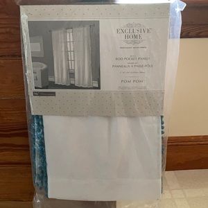 Exclusive Home Rod Pocket Panels, Set of 2